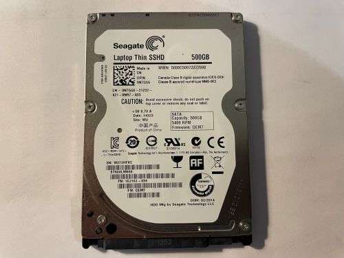 SEAGATE 500GB LAPTOP THIN SSHD