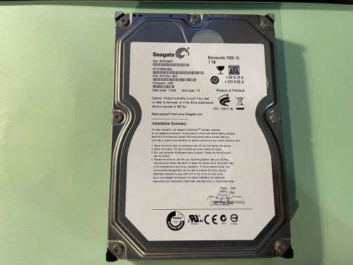 Seagate 1TB Desktop HDD