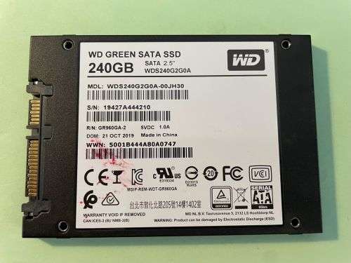 WD240GB LAPTOP SSD