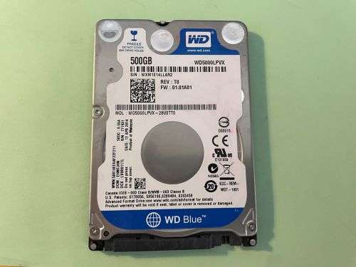 WD Blue 500GB Laptop HDD