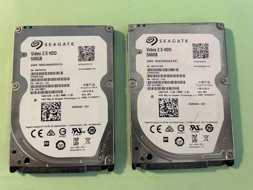 SEAGATE 500GB LAPTOP HDD