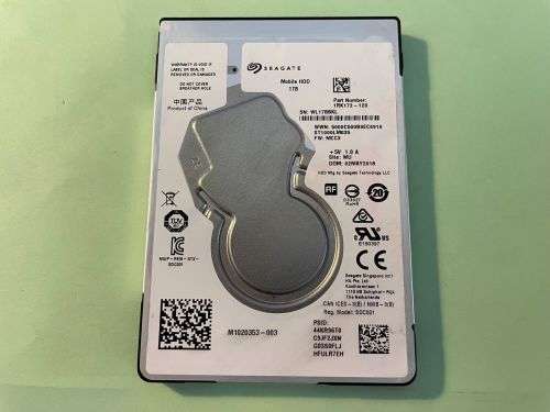 SEAGATE 1TB LAPTOP HDD