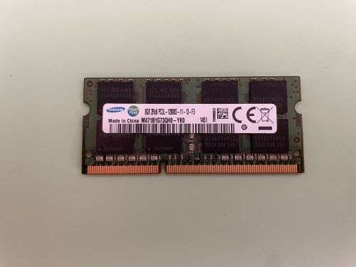 SAMSUNG 8GB DDR3 LAPTOP MEMORY