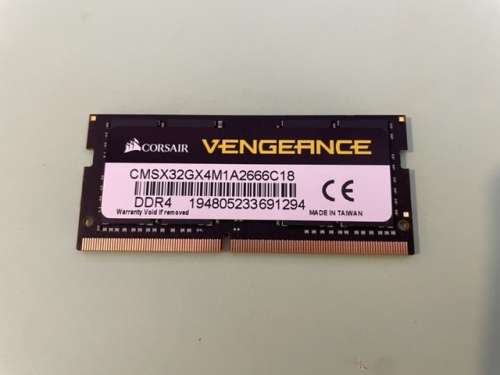 CORSAIR 32GB DDR4 LAPTOP MEMORY