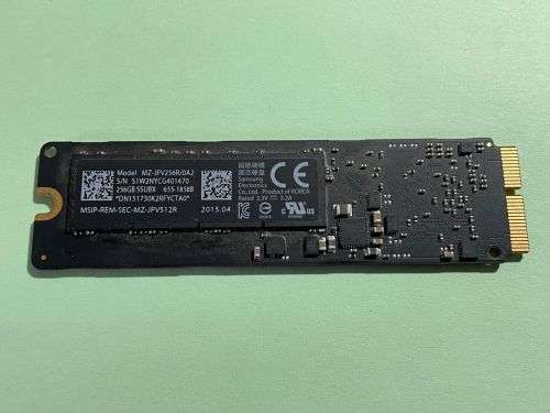 SAMSUNG 256GB SSD FOR MACBOOK AIR 2017