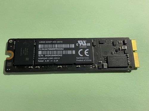 Sandisk 128GB SSD FOR MacBook Air 2017