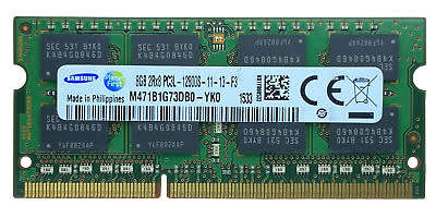 Samsung 8GB DDR3 Laptop Memory