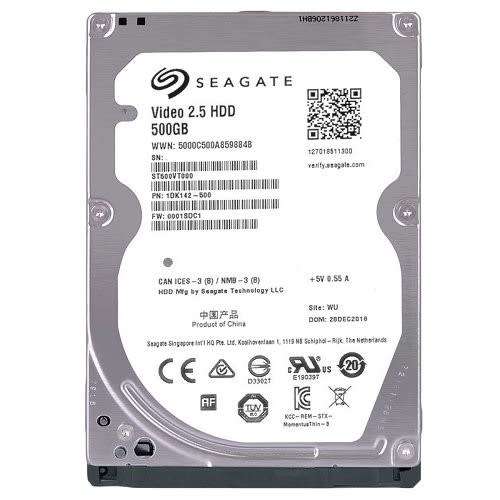 Seagate 500GB Laptop HDD