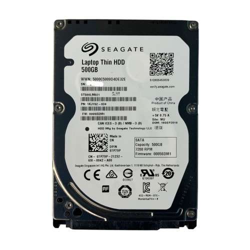 Seagate 500GB Laptop HDD