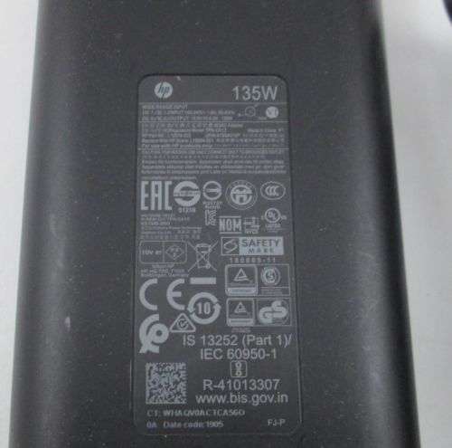 Original HP 135W Laptop Charger
