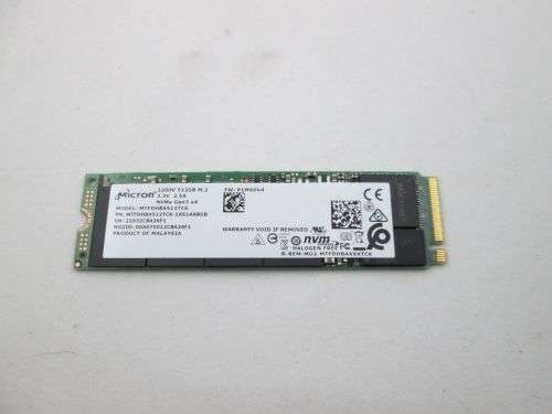 Micron 512GB M.2 2280 NVMe SSD