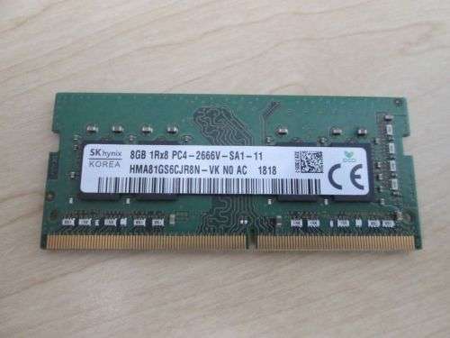 SK Hynix 8GB DDR4 2666 Laptop Memory (Set of 2 modules  16GB)