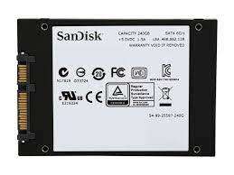 Sandisk 240GB Laptop SSD