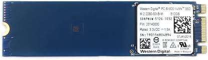 WD 512GB M.2 2280 NVMe SSD