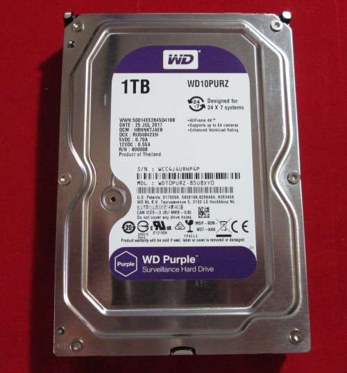 WD Purple 1TB Desktop HDD