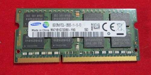 Samsung 8GB PC3L Laptop Memory