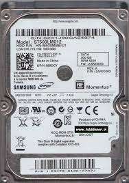 Samsung 500GB Laptop HDD