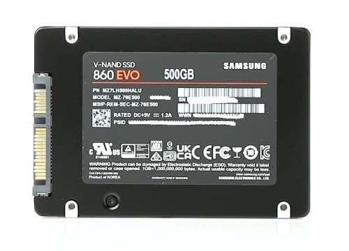 Samsung 860EVO 500GB SATA 600 2.5` Laptop SSD