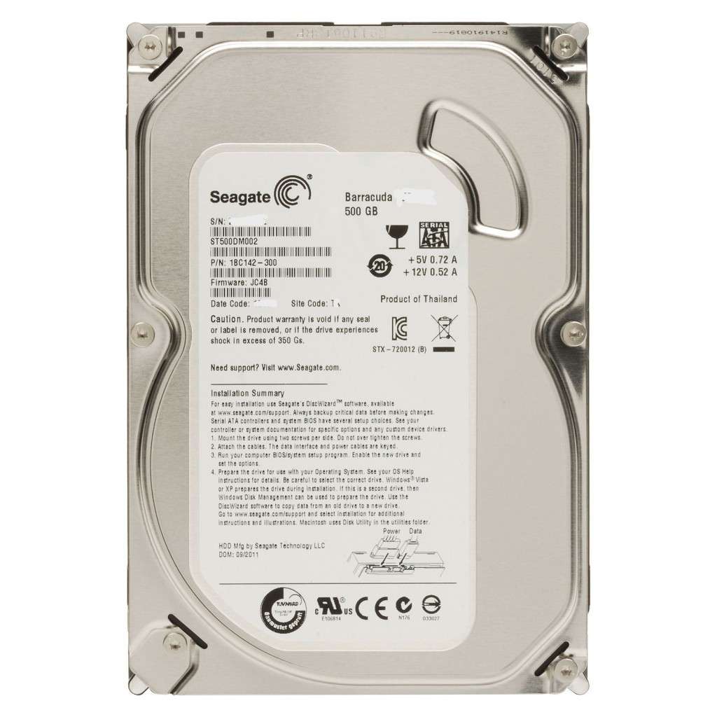 Seagate 500GB Desktop HDD