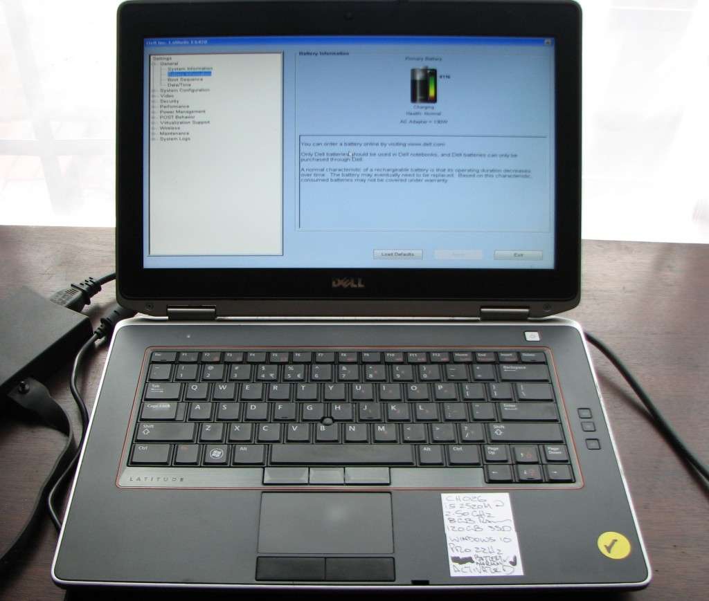 Dell Latitude E6420 14` Core i5 2520 120GB SSD 8GB RAM Win 10 Pro *READ THE DECRIPTION*