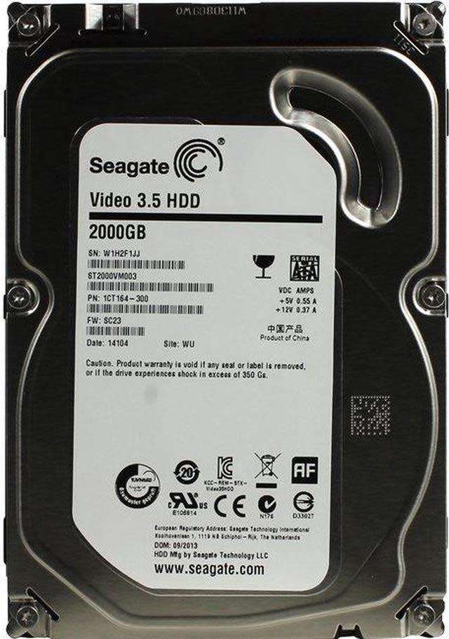 Seagate 2TB Desktop HDD