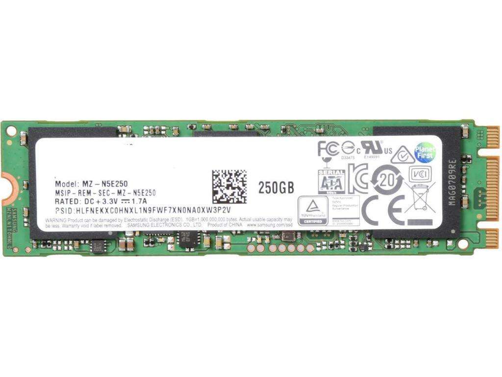 Samsung 250GB M.2 2280 SATA SSD