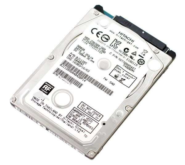 Hitachi 500GB Laptop HDD