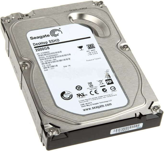 Seagate 2TB SSHD Hybrid Desktop HDD