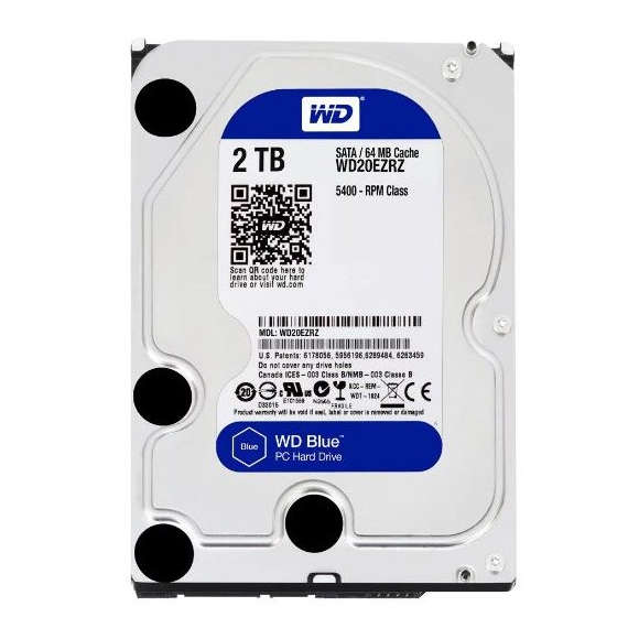 WD Blue 2TB Desktop HDD