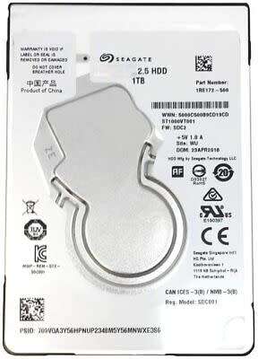 Seagate 1TB Laptop HDD *READ FULL DESCRIPTION*