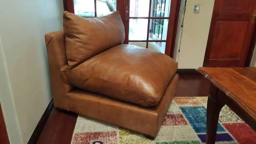 Sutherlands Genuine Leather Chair - worth R9k!