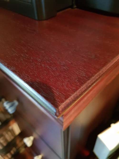 Solid Wood Wetherlys Filing Cabinet - As New - Blue Strip Removable!