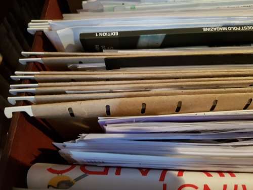 Solid Wood Wetherlys Filing Cabinet - As New - Blue Strip Removable!