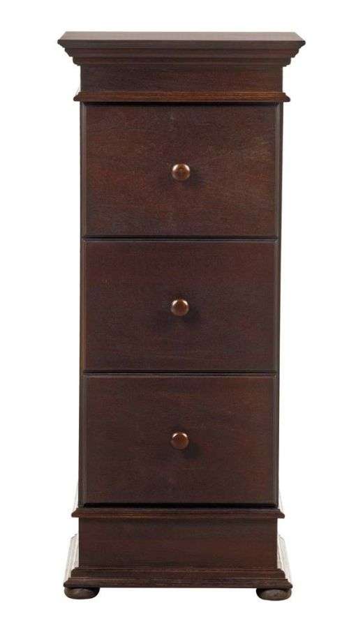 Solid Wood Wetherlys Filing Cabinet - As New - Blue Strip Removable!