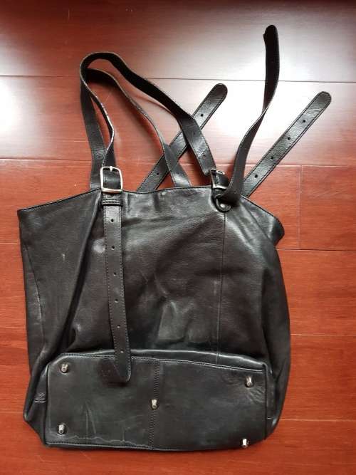Leather Bag - As New - Black