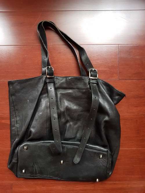 Leather Bag - As New - Black