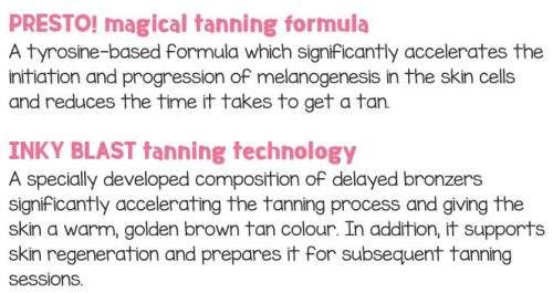 Inky Summer Dark Bronze Tan Accelerator 150ml