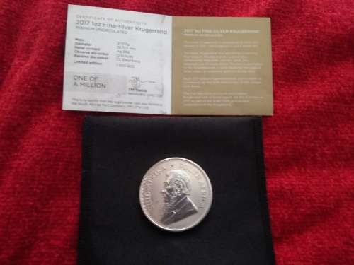 Silver Kruger rand 1 oz PU