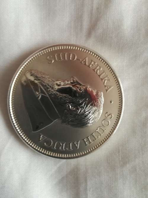 1 oz 2017 Kruger Silver Premium uncirculated