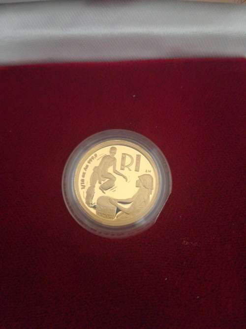 2002 Tsonga Nation - Cultural Series 1/10th gold