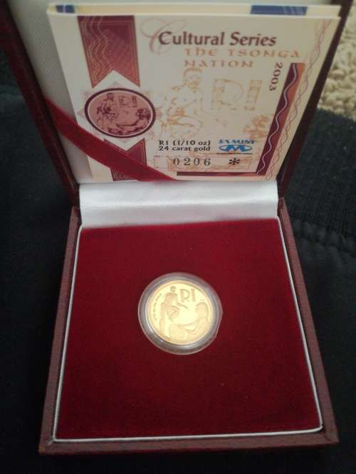 2002 Tsonga Nation - Cultural Series 1/10th gold
