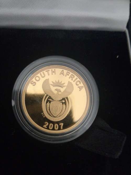 2007 The Cape Floral Region 1/4 oz Gold Coin