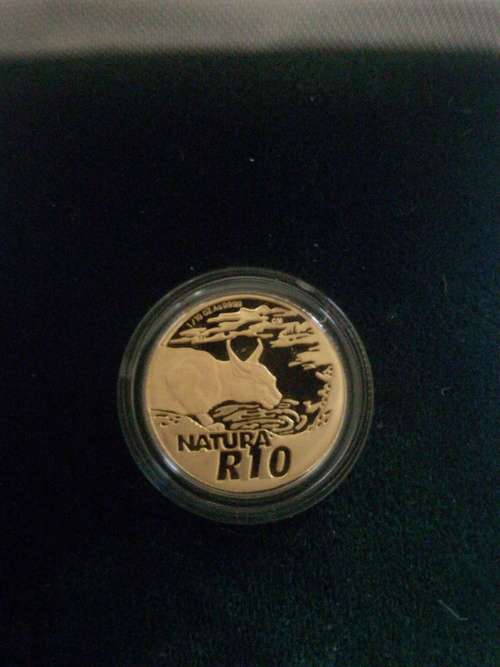 Natura Caracal 1/10th Gold Coin