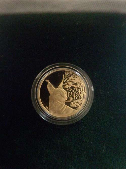 Natura Caracal 1/10th Gold Coin