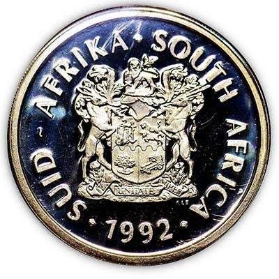 SA Silver R2 Proof 1992 Coin Technology Mintage 6 688