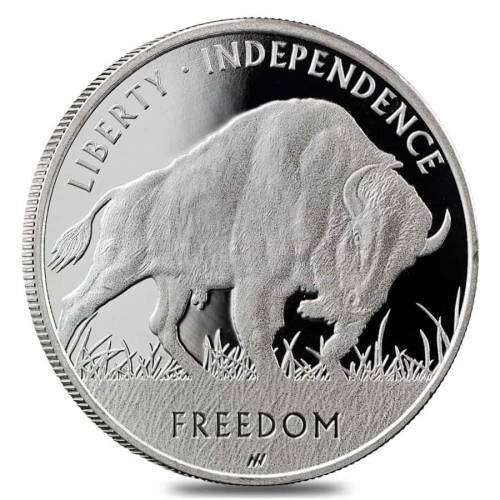 1 oz Asahi Liberty Trade Buffalo Silver Round .999 Fine