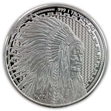 1 oz Asahi Liberty Trade Buffalo Silver Round .999 Fine