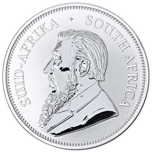 2017 50th ANNIVERSARY 1oz .999 SILVER KRUGERRAND (PU)