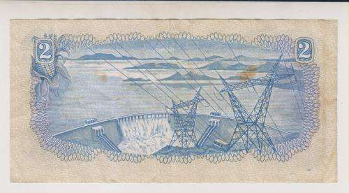 Republic of South Africa - T M de JONGH REPLACEMENT Y4 Two Rand 1976