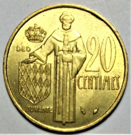 1977 Monaco - 10 Centimes - Rainier III - aUNC